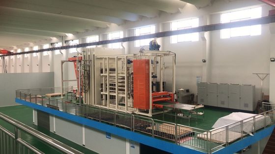 プラスチックの多層プレス ホットプレスマシン プレイスボード温度制御 デジタルディスプレイ